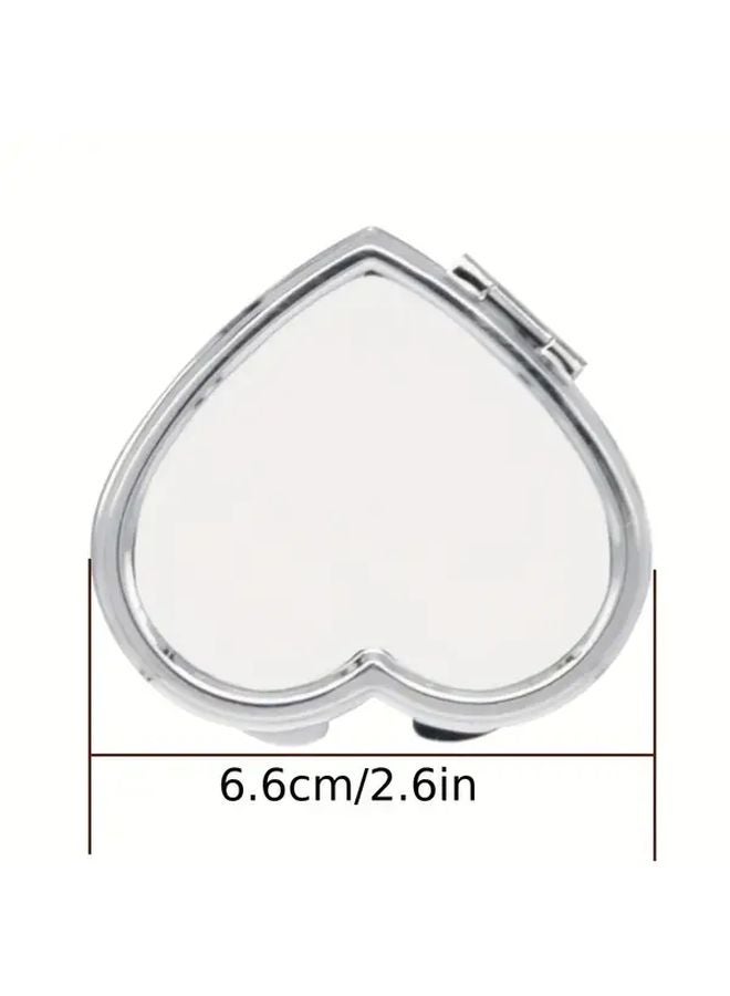 12pcs Fillet Mirror Sublimation Heat Press Print With Aluminium Plate And Glue - Image 2